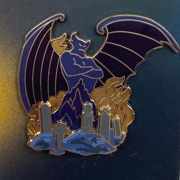 Disney Blue Gold Limited Release Fantasia 80 Years 3/4 Pin - Picture 2 of 5